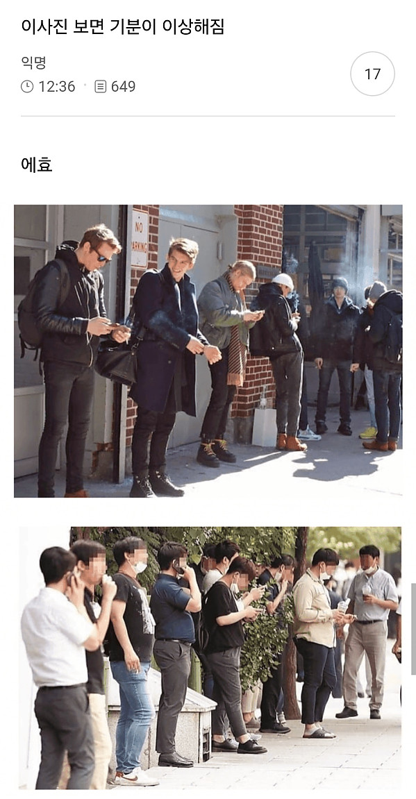 이 사진 보면 기분이 이상해짐