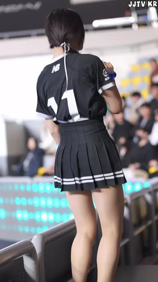 김정원 치어리더 킥 드럼 베이스 세라복 테니스 치마